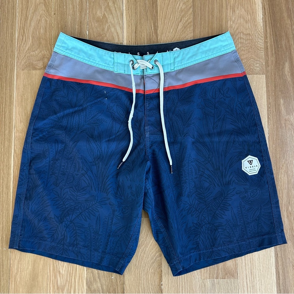 Vissla Men's Blue Bathing Suit Size 31